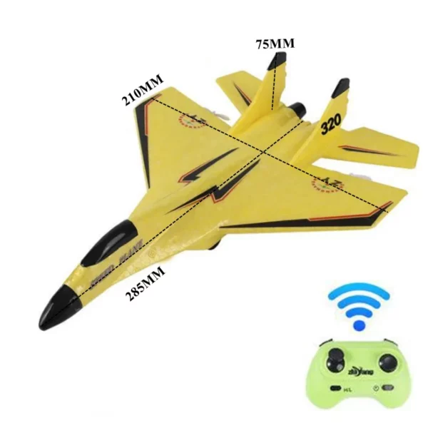 MIG 320 Fixed Wing Airplane Glider 2.4G RC Drone Hand Throwing Foam Dron Electric Remote Control Outdoor RC Plane Toys For Boys | DaniGa